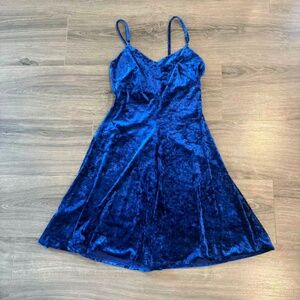 Blue dress